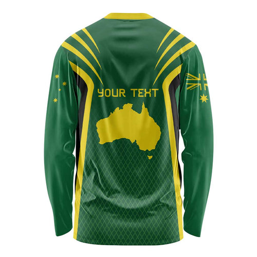 Australia Day 26 January Personalised Long Sleeve Shirt With National Color