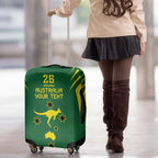 Australia Day 26 January Personalised Luggage Cover With National Color