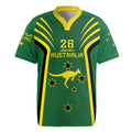 Australia Day 26 January Personalised Rugby Jersey With National Color