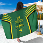 Australia Day 26 January Personalised Sarong With National Color
