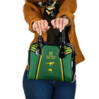 Australia Day 26 January Personalised Shoulder Handbag With National Color