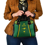 Australia Day 26 January Personalised Shoulder Handbag With National Color