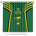 Australia Day 26 January Personalised Shower Curtain With National Color