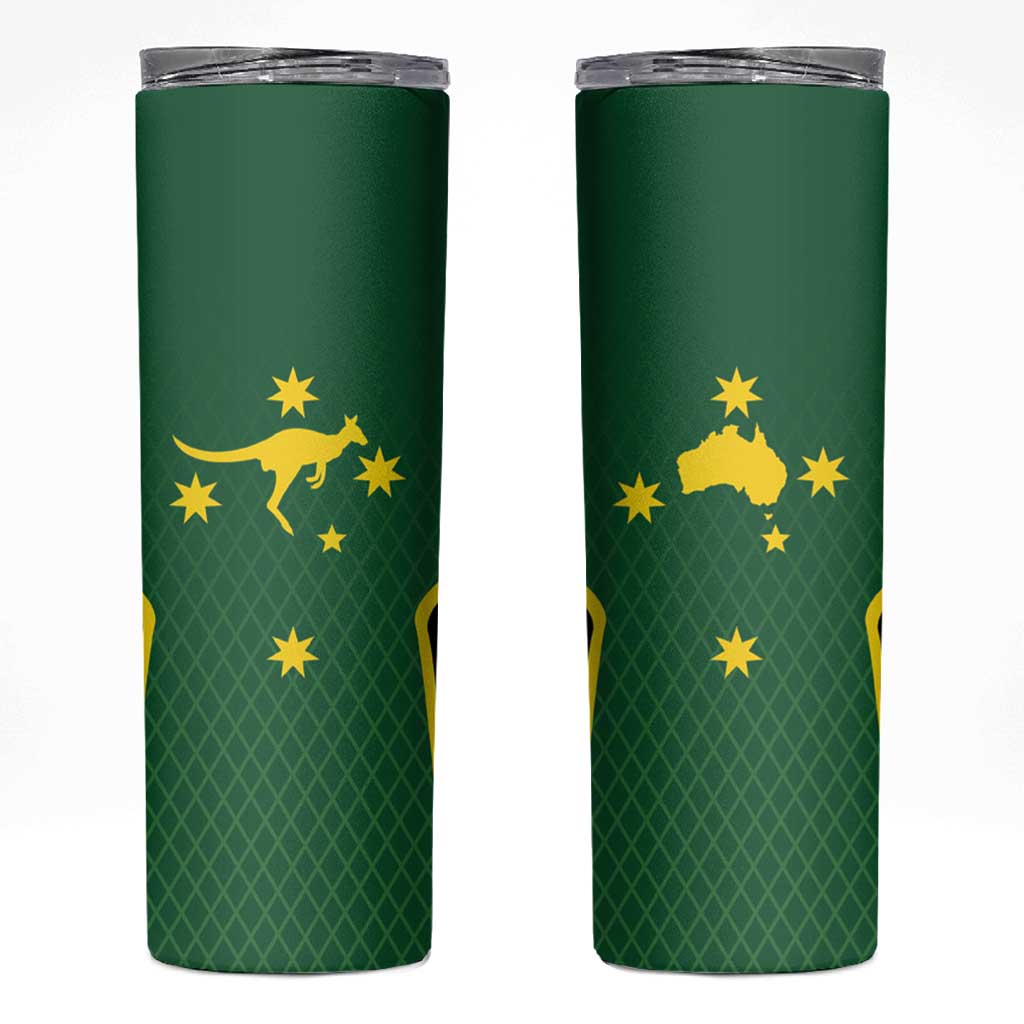 Australia Day 26 January Personalised Skinny Tumbler With National Color