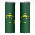 Australia Day 26 January Personalised Skinny Tumbler With National Color
