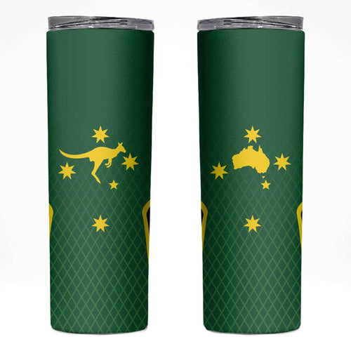 Australia Day 26 January Personalised Skinny Tumbler With National Color