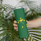 Australia Day 26 January Personalised Skinny Tumbler With National Color