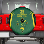 Australia Day 26 January Personalised Spare Tire Cover With National Color