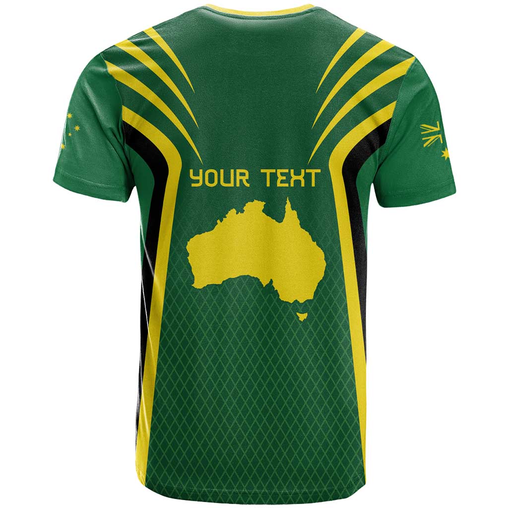 Australia Day 26 January Personalised T Shirt With National Color