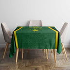Australia Day 26 January Personalised Tablecloth With National Color