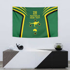 Australia Day 26 January Personalised Tapestry With National Color