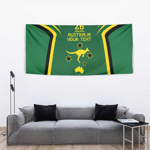Australia Day 26 January Personalised Tapestry With National Color