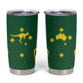 Australia Day 26 January Personalised Tumbler Cup With National Color