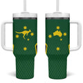 Australia Day 26 January Personalised Tumbler With Handle With National Color