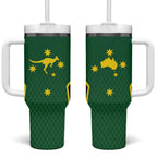 Australia Day 26 January Personalised Tumbler With Handle With National Color