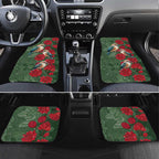 Kokaburra and Waratah Car Mats Aboriginal Art