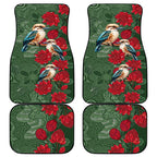 Kokaburra and Waratah Car Mats Aboriginal Art