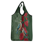 Kokaburra and Waratah Grocery Bag Aboriginal Art
