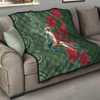 Kokaburra and Waratah Quilt Aboriginal Art