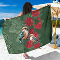 Kokaburra and Waratah Sarong Aboriginal Art
