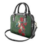 Kokaburra and Waratah Shoulder Handbag Aboriginal Art