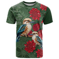 Kokaburra and Waratah T Shirt Aboriginal Art