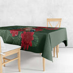 Kokaburra and Waratah Tablecloth Aboriginal Art