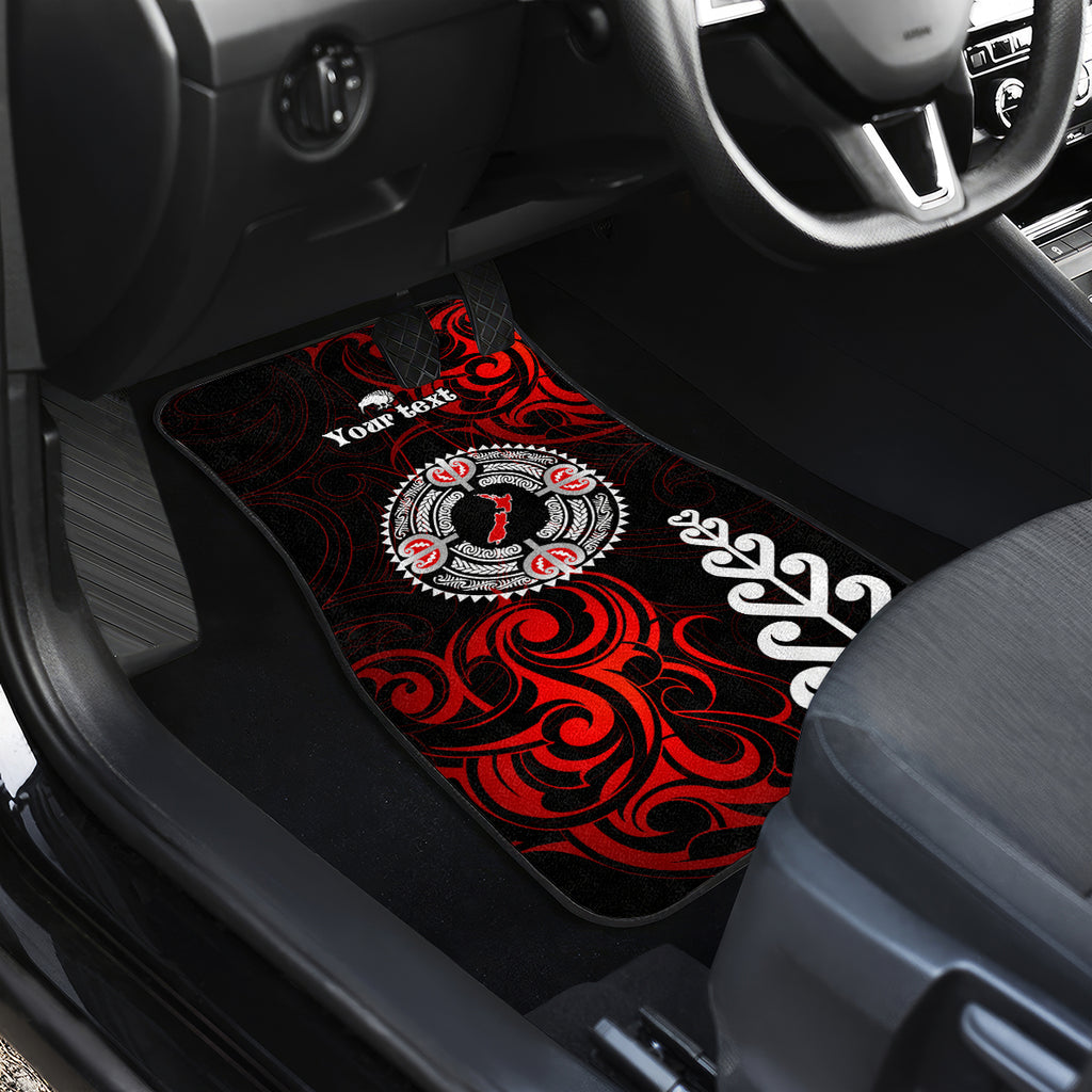 New Zealand Waitangi Day Personalised Car Mats Aotearoa Te Ra O Waitangi With Maori Tattoo