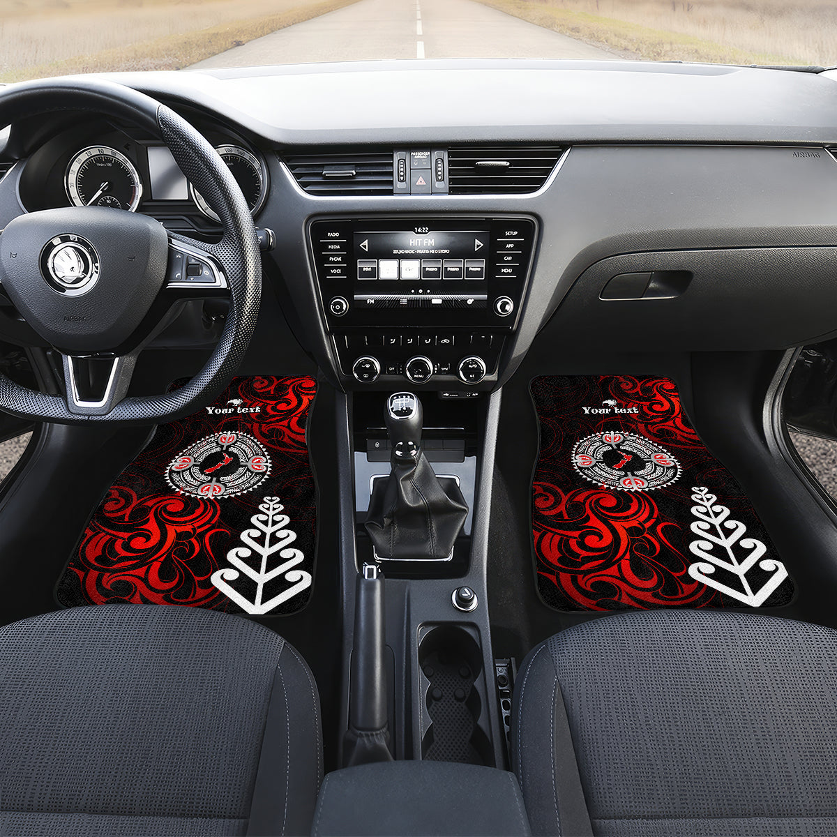 New Zealand Waitangi Day Personalised Car Mats Aotearoa Te Ra O Waitangi With Maori Tattoo