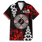 New Zealand Waitangi Day Personalised Hawaiian Shirt Aotearoa Te Ra O Waitangi With Maori Tattoo