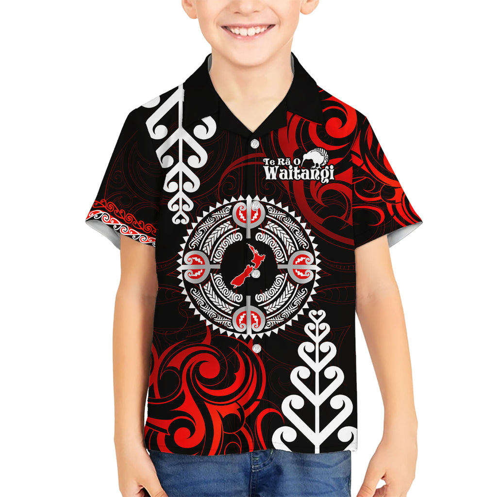 New Zealand Waitangi Day Personalised Hawaiian Shirt Aotearoa Te Ra O Waitangi With Maori Tattoo