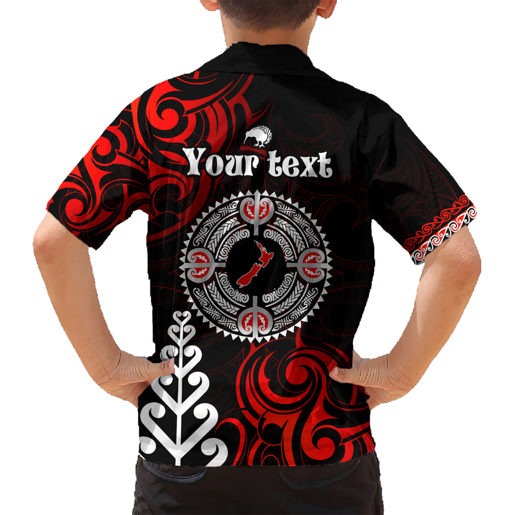 New Zealand Waitangi Day Personalised Hawaiian Shirt Aotearoa Te Ra O Waitangi With Maori Tattoo