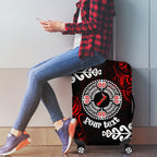 New Zealand Waitangi Day Personalised Luggage Cover Aotearoa Te Ra O Waitangi With Maori Tattoo