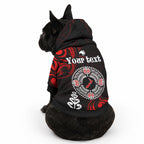 New Zealand Waitangi Day Personalised Pet Hoodie Aotearoa Te Ra O Waitangi With Maori Tattoo