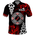 New Zealand Waitangi Day Personalised Polo Shirt Aotearoa Te Ra O Waitangi With Maori Tattoo