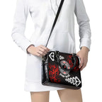 New Zealand Waitangi Day Personalised Shoulder Handbag Aotearoa Te Ra O Waitangi With Maori Tattoo