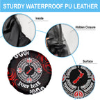 New Zealand Waitangi Day Personalised Spare Tire Cover Aotearoa Te Ra O Waitangi With Maori Tattoo