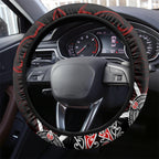 New Zealand Waitangi Day Personalised Steering Wheel Cover Aotearoa Te Ra O Waitangi With Maori Tattoo