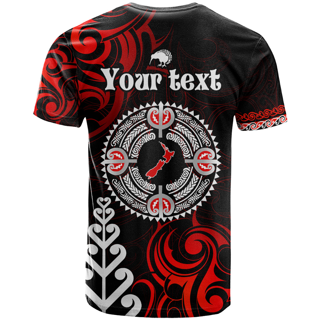 New Zealand Waitangi Day Personalised T Shirt Aotearoa Te Ra O Waitangi With Maori Tattoo
