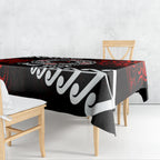New Zealand Waitangi Day Personalised Tablecloth Aotearoa Te Ra O Waitangi With Maori Tattoo
