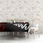 New Zealand Waitangi Day Personalised Tablecloth Aotearoa Te Ra O Waitangi With Maori Tattoo