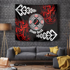 New Zealand Waitangi Day Personalised Tapestry Aotearoa Te Ra O Waitangi With Maori Tattoo