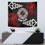 New Zealand Waitangi Day Personalised Tapestry Aotearoa Te Ra O Waitangi With Maori Tattoo