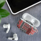 Aotearoa Kowhaiwhai Taniko Patchwork Motifs AirPods Case - Aussie Hoodie