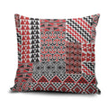 Aotearoa Kowhaiwhai Taniko Patchwork Motifs Pillow Cover - Aussie Hoodie