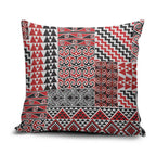 Aotearoa Kowhaiwhai Taniko Patchwork Motifs Pillow Cover - Aussie Hoodie