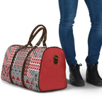 Aotearoa Kowhaiwhai Taniko Patchwork Motifs Travel Bag - Aussie Hoodie