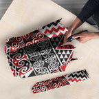 Aotearoa Kowhaiwhai Taniko Patchwork Motifs Umbrella - Aussie Hoodie
