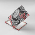 Aotearoa Maori Rugby Tribal Tattoo Canvas Wall Art Kowhaiwhai Taniko Patchwork Motifs