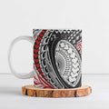 Aotearoa Maori Rugby Tribal Tattoo Ceramic Mug Kowhaiwhai Taniko Patchwork Motifs - Aussie Hoodie